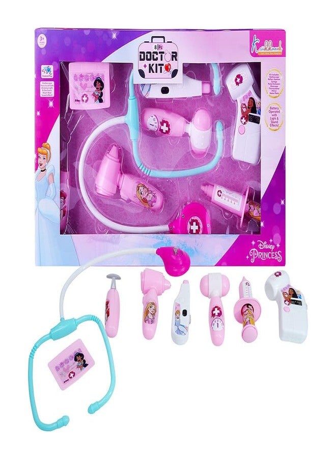 Kriiddaank Disney Princess Theme Portable Doctor Set with Medical Kit, Stethoscope & Realistic Tools for Girls | Fun & Educational Toy for Kids | Safe, Engaging & Interactive Play - Image 1
